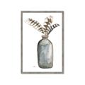 Picture of Feathers in a Vase I _GroupedProduct_Rectangle_Portrait_Framed_Matted_
