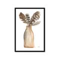 Picture of Feathers in a Vase II _GroupedProduct_Rectangle_Portrait_Framed_Matted_