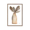 Picture of Feathers in a Vase II _GroupedProduct_Rectangle_Portrait_Framed_Matted_