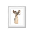 Picture of Feathers in a Vase II _GroupedProduct_Rectangle_Portrait_Framed_Matted_