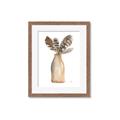 Picture of Feathers in a Vase II _GroupedProduct_Rectangle_Portrait_Framed_Matted_