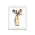 Picture of Feathers in a Vase II _GroupedProduct_Rectangle_Portrait_Framed_Matted_