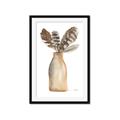 Picture of Feathers in a Vase II _GroupedProduct_Rectangle_Portrait_Framed_Matted_