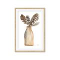 Picture of Feathers in a Vase II _GroupedProduct_Rectangle_Portrait_Framed_Matted_
