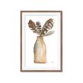 Picture of Feathers in a Vase II _GroupedProduct_Rectangle_Portrait_Framed_Matted_