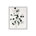 Picture of Watercolor Leaves II _GroupedProduct_Rectangle_Portrait_Framed_Matted_