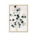 Picture of Watercolor Leaves II _GroupedProduct_Rectangle_Portrait_Framed_Matted_