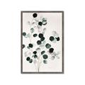 Picture of Watercolor Leaves II _GroupedProduct_Rectangle_Portrait_Framed_Matted_