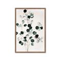 Picture of Watercolor Leaves II _GroupedProduct_Rectangle_Portrait_Framed_Matted_
