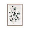 Picture of Watercolor Leaves II _GroupedProduct_Rectangle_Portrait_Framed_Matted_