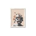 Picture of Floral Face _GroupedProduct_Rectangle_Portrait_Framed_Matted_