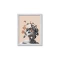 Picture of Floral Face _GroupedProduct_Rectangle_Portrait_Framed_Matted_