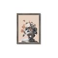 Picture of Floral Face _GroupedProduct_Rectangle_Portrait_Framed_Matted_