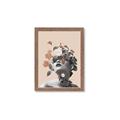 Picture of Floral Face _GroupedProduct_Rectangle_Portrait_Framed_Matted_