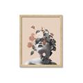 Picture of Floral Face _GroupedProduct_Rectangle_Portrait_Framed_Matted_