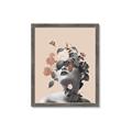 Picture of Floral Face _GroupedProduct_Rectangle_Portrait_Framed_Matted_