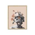 Picture of Floral Face _GroupedProduct_Rectangle_Portrait_Framed_Matted_