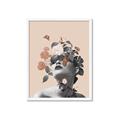 Picture of Floral Face _GroupedProduct_Rectangle_Portrait_Framed_Matted_