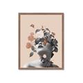 Picture of Floral Face _GroupedProduct_Rectangle_Portrait_Framed_Matted_