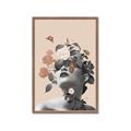 Picture of Floral Face _GroupedProduct_Rectangle_Portrait_Framed_Matted_