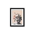 Picture of Floral Face _GroupedProduct_Rectangle_Portrait_Framed_Matted_