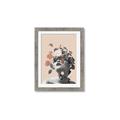 Picture of Floral Face _GroupedProduct_Rectangle_Portrait_Framed_Matted_