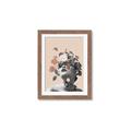 Picture of Floral Face _GroupedProduct_Rectangle_Portrait_Framed_Matted_
