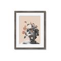 Picture of Floral Face _GroupedProduct_Rectangle_Portrait_Framed_Matted_