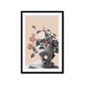 Picture of Floral Face _GroupedProduct_Rectangle_Portrait_Framed_Matted_