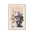 Picture of Floral Face _GroupedProduct_Rectangle_Portrait_Framed_Matted_