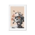 Picture of Floral Face _GroupedProduct_Rectangle_Portrait_Framed_Matted_