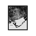 Picture of Toronto B& W _GroupedProduct_Rectangle_Portrait_Framed_Matted_