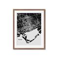 Picture of Toronto B& W _GroupedProduct_Rectangle_Portrait_Framed_Matted_