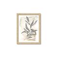 Picture of Antiqued Leaves I _GroupedProduct_Rectangle_Portrait_Framed_Matted_