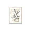 Picture of Antiqued Leaves I _GroupedProduct_Rectangle_Portrait_Framed_Matted_