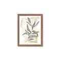 Picture of Antiqued Leaves I _GroupedProduct_Rectangle_Portrait_Framed_Matted_