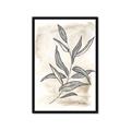 Picture of Antiqued Leaves I _GroupedProduct_Rectangle_Portrait_Framed_Matted_