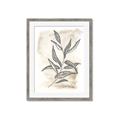 Picture of Antiqued Leaves I _GroupedProduct_Rectangle_Portrait_Framed_Matted_