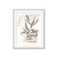 Picture of Antiqued Leaves I _GroupedProduct_Rectangle_Portrait_Framed_Matted_