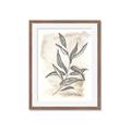 Picture of Antiqued Leaves I _GroupedProduct_Rectangle_Portrait_Framed_Matted_