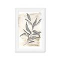 Picture of Antiqued Leaves I _GroupedProduct_Rectangle_Portrait_Framed_Matted_