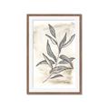 Picture of Antiqued Leaves I _GroupedProduct_Rectangle_Portrait_Framed_Matted_