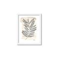 Picture of Antiqued Leaves II _GroupedProduct_Rectangle_Portrait_Framed_Matted_