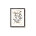 Picture of Antiqued Leaves II _GroupedProduct_Rectangle_Portrait_Framed_Matted_