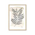 Picture of Antiqued Leaves II _GroupedProduct_Rectangle_Portrait_Framed_Matted_
