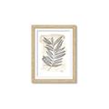 Picture of Antiqued Leaves II _GroupedProduct_Rectangle_Portrait_Framed_Matted_