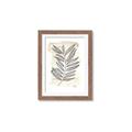 Picture of Antiqued Leaves II _GroupedProduct_Rectangle_Portrait_Framed_Matted_