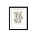 Picture of Antiqued Leaves II _GroupedProduct_Rectangle_Portrait_Framed_Matted_