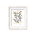 Picture of Antiqued Leaves II _GroupedProduct_Rectangle_Portrait_Framed_Matted_