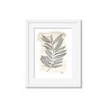 Picture of Antiqued Leaves II _GroupedProduct_Rectangle_Portrait_Framed_Matted_